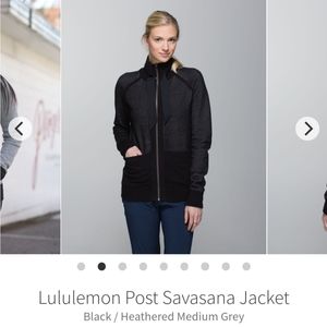 Lululemon Post Savasana reversible jacket